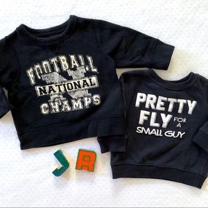 Lot of 2 Baby Boy Sweater 6-9 months